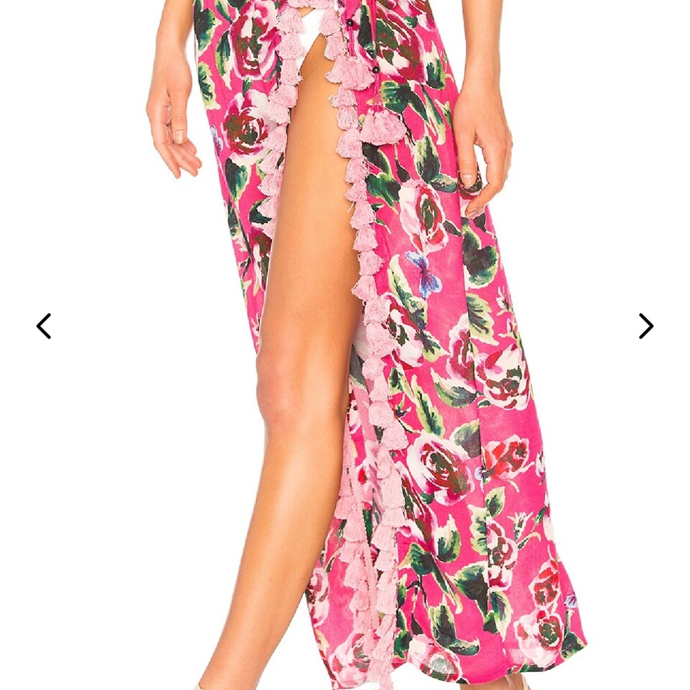 Lovers + Friends Lady Wrap Skirt and Top Set